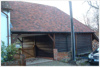 Beamlock Barn Extension